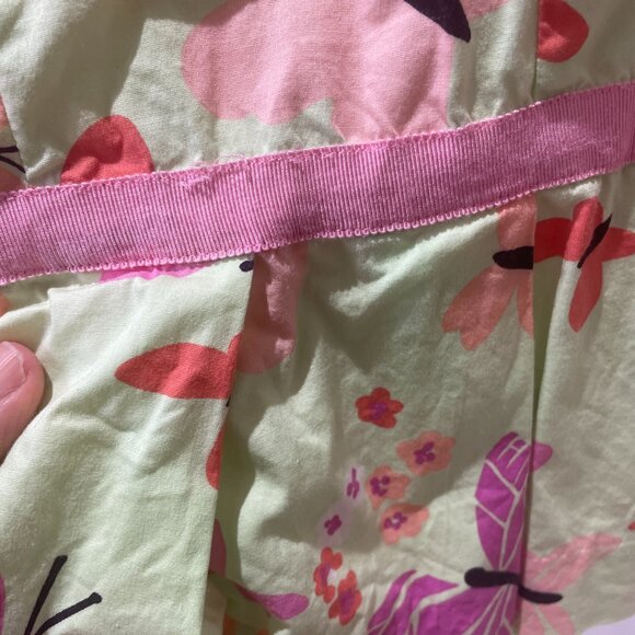 Lilly Pulitzer spaghetti strap dress. Butterfly Theme Size 4 Cotton - Picture 6 of 9
